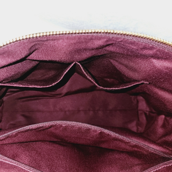 Coach AVA Dark Berry Chain Tote - Picture 11 of 13